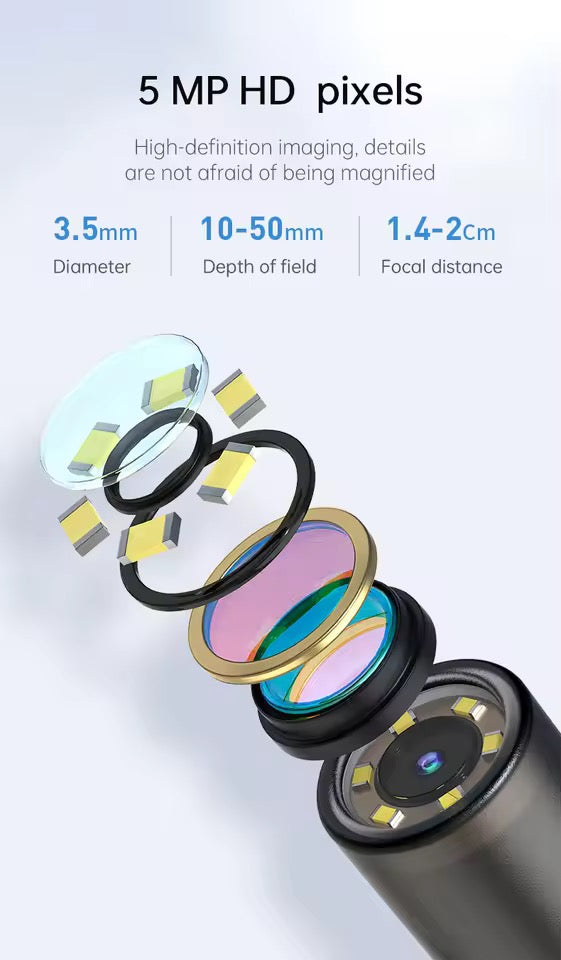 Smart Earwax Remover with 1080P Camera for Android & iPhone