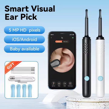 Smart Earwax Remover with 1080P Camera for Android & iPhone