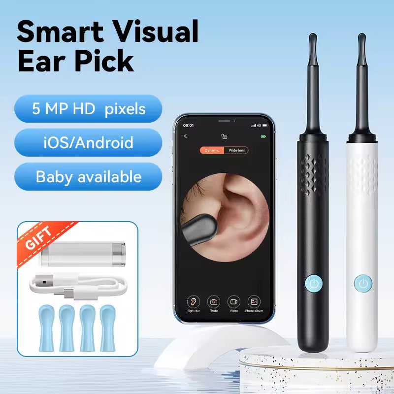 Smart Earwax Remover with 1080P Camera for Android & iPhone