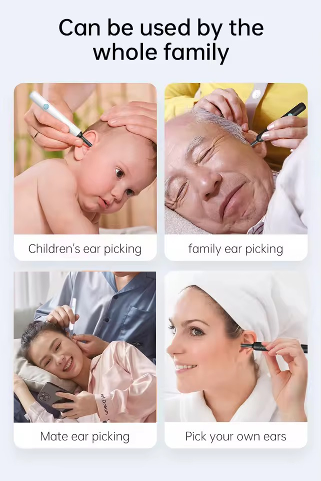 Smart Earwax Remover with 1080P Camera for Android & iPhone