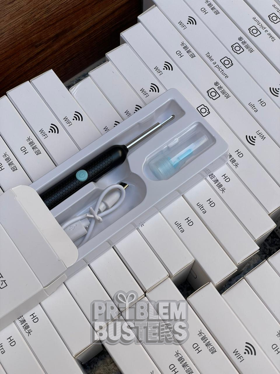 Smart Earwax Remover with 1080P Camera for Android & iPhone