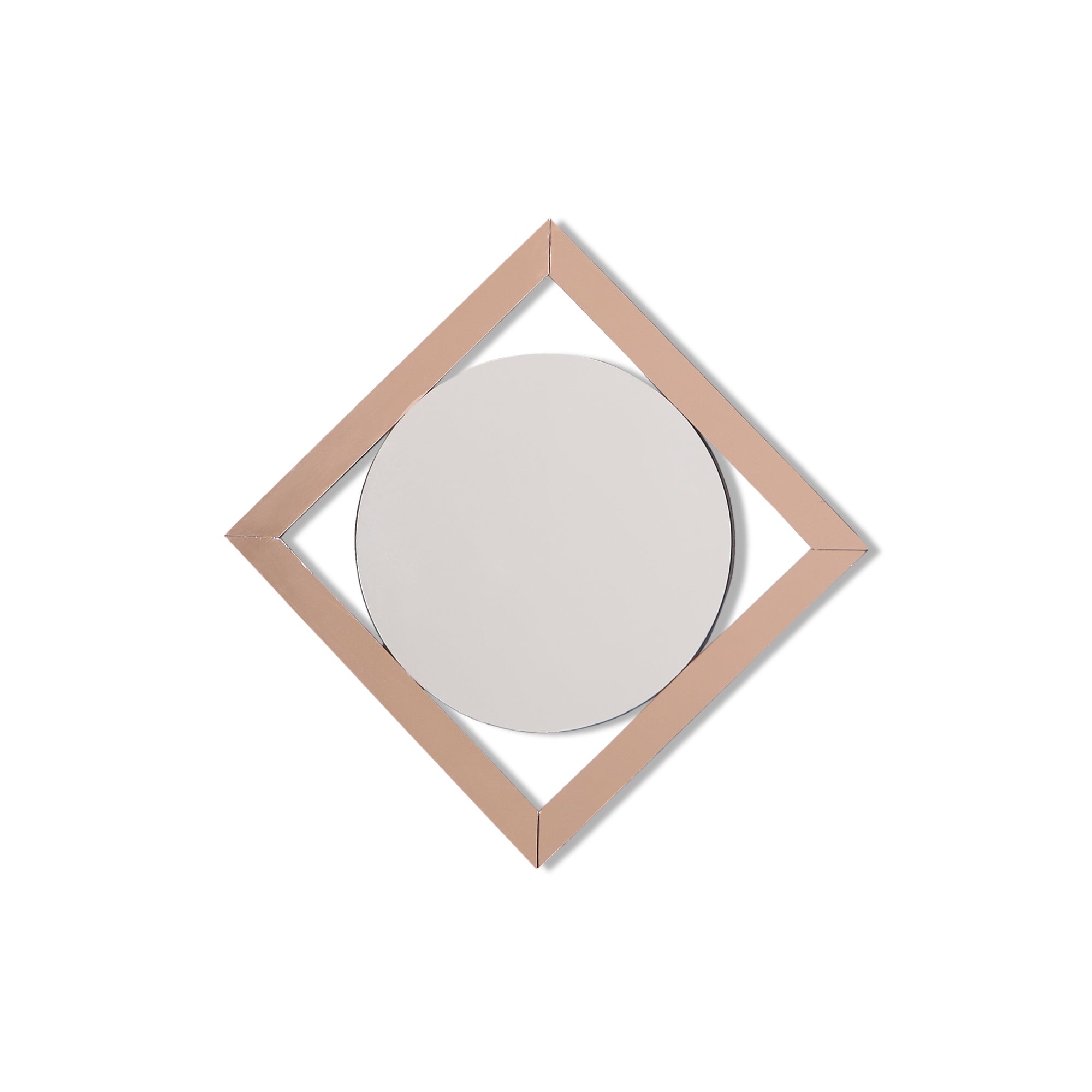 Circle Decoration Mirror Frame (1 ft x 1 ft)